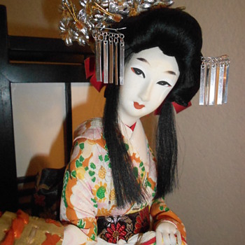 Japanese Geisha doll I recused from a thrift store - Dolls