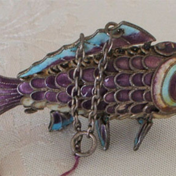 Unidentified Chinese Fish Pendant