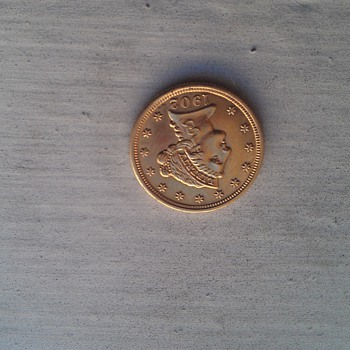 1902 Coronet $2.50 Gold Coin - US Coins