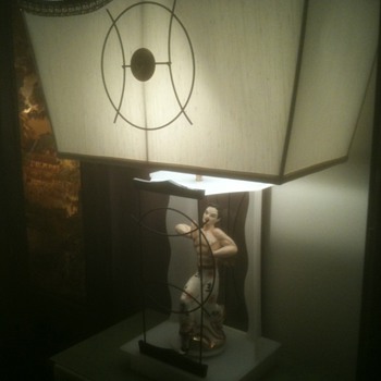 My Moss Lamp that Spins - I love this lamp!! - Lamps