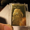 Twenty cent gold George Washington Postage Stamp