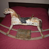 My latest auction find.Folk Art Rocking Horse !