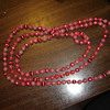Costume jewelry bead necklace