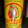 Indian Penn Oil Can ORIGINAL pick from AZ barn.