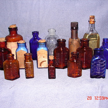 Antique Poison Bottles - Bottles
