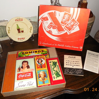 1940's Coca-Cola Game Set - Coca-Cola