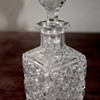 American Brilliant Cut Glass Cologne in Russian Pattern