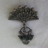 Lillian Pines sterling silver pin