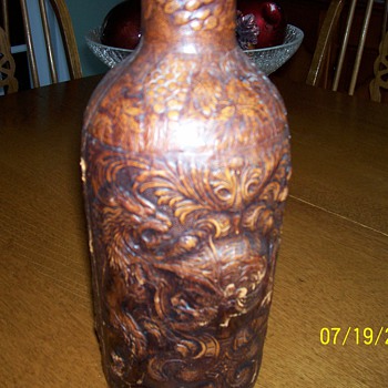 Spanish Leather Bottle - Bottles