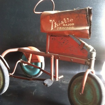 1955 Thistle Major Tractor - Model Cars