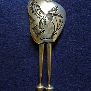 1960's Hopi Craft Guild Bolo Tie - Sterling Silver