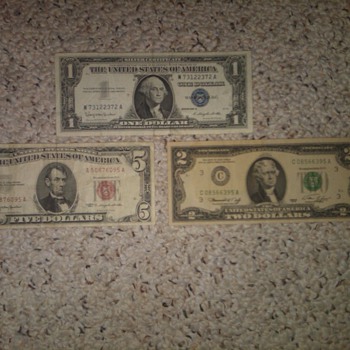 old cash - US Paper Money