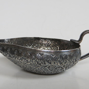 India? Beautiful, entirely hand worked, hammered, shaped~incredible - Asian