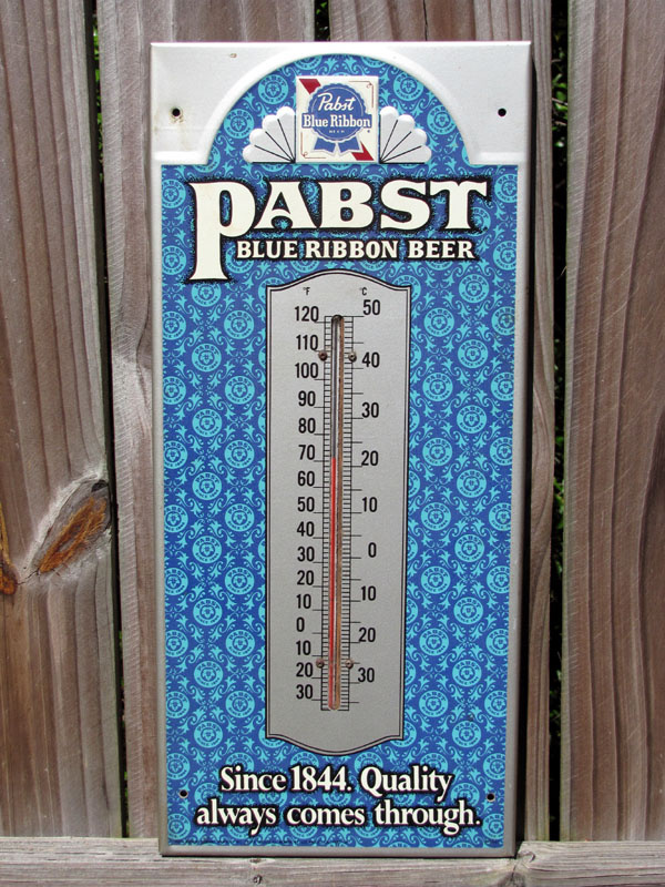 Pabst Blue Ribbon Thermometer Collectors Weekly