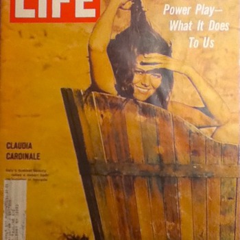 Life Magazine: Claudia Cardinale and De Gaulle's Power Play - Paper