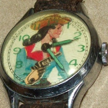 Muros Annie Oakley Animated Watch - Wristwatches