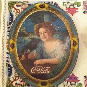 Vintage Coca Cola tray