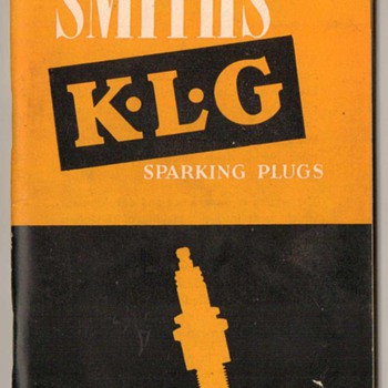 1954 Smiths KLG Sparking Plugs Booklets