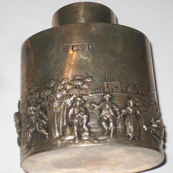 Silver bottle