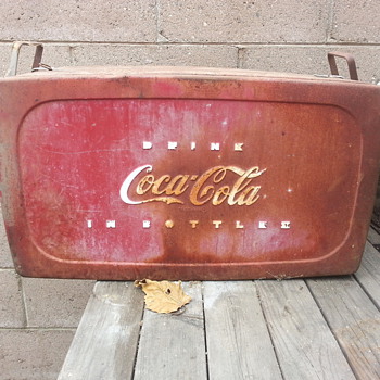 grandpas old ice cooler