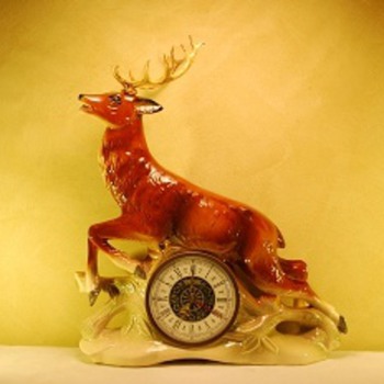 474 Jema Holland Stag Clock - Clocks