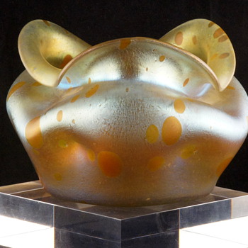 LOETZ ASTRAEA GLASS VASE c1900 - Art Nouveau