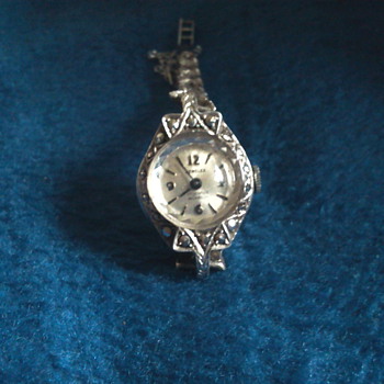 Mother,s marcasite watch 