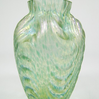 Loetz Oceanic Vase ca. 1904 Series II - 1259 - Art Glass