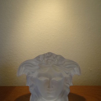 VERSACE PAPERWEIGHT BY ROSENTHAL - Art Glass