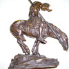  "ENESCO"    END OF THE TRAIL STATUE