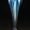L.C.Tiffany Tall Blue Vase c. 1910