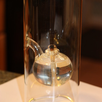 Wolfard Glassblowing Company Oil Lamp - Art Glass