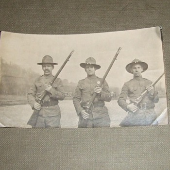 Early 20th century US troopers armed with 45-70 Trapdoors - Photographs