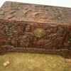 Hand carved Rosewood Chinese chest circa 1880