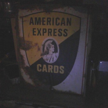 Old American Express - Signs