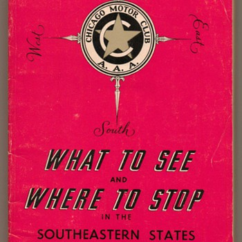 1968 - Southeastern States Tour Book - Books