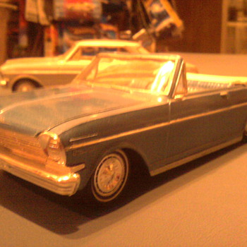1963 Chevy II convertable - Model Cars