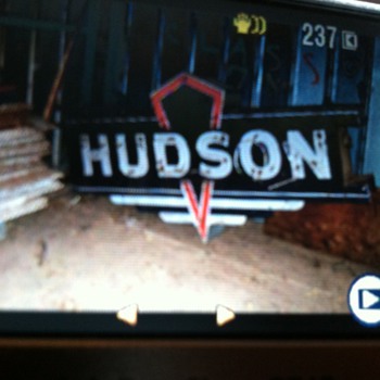 Hudson Automobile Dearship Sign