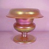 Loetz Candia Silberiris Mushroom Vase