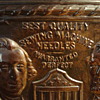 Antique Abe lincoln & george wasington box!