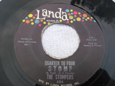 The Stompers Quarter To Four Stomp Foolish One The Stompers Quarter To Four Stomp Foolish One