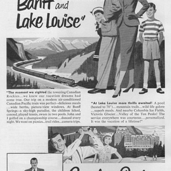 1951 - Canadian Pacific Railway Advertisement