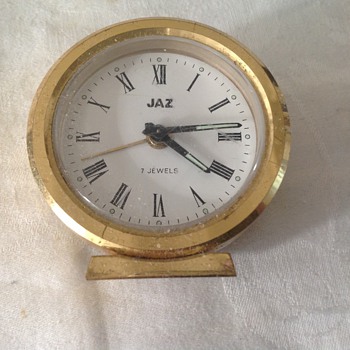 1960's-1970's French Jaz travel alarm clock. - Clocks