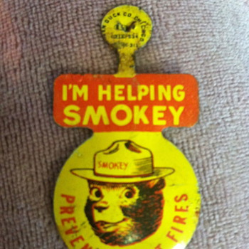 Smokey The Bear badge?