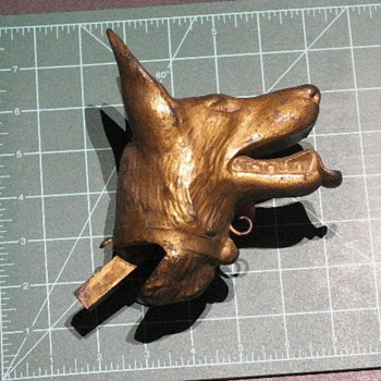 Metal German Shepherd Head