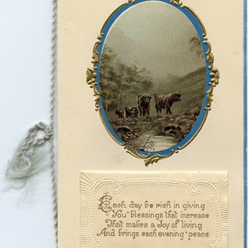 Personalized Christmas Card 1924 & 1925 calendar 