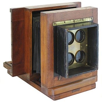 1860s Carte de Visite Studio Camera