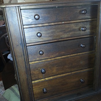 Antique Spice Chest - Furniture