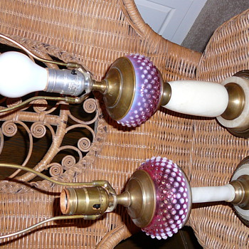 Fenton Lamps - Glassware