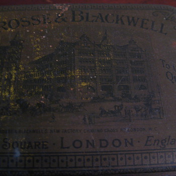 Crosse and Blackwell Tin